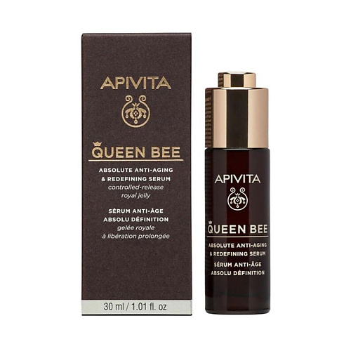 

APIVITA Комплексная антивозрастная сыворотка для лица Queen Bee, Комплексная антивозрастная сыворотка для лица Queen Bee