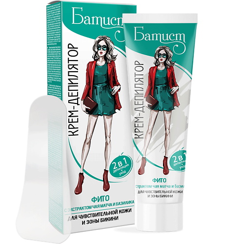 

БАТИСТ Крем-депилятор ФИТО 100, Крем-депилятор ФИТО