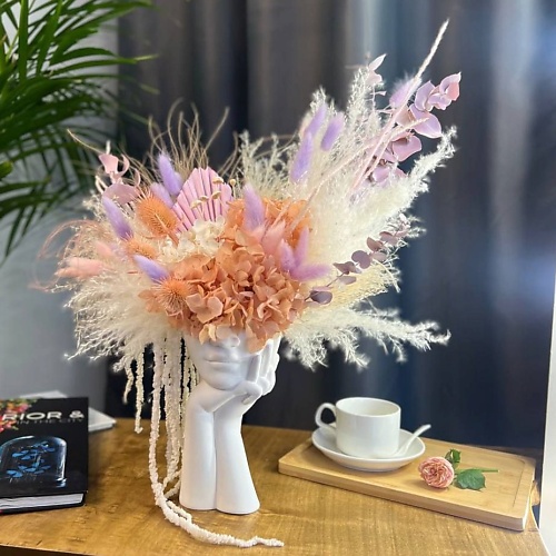 LE BOUQUET Букет сухоцветов в кашпо 11900₽