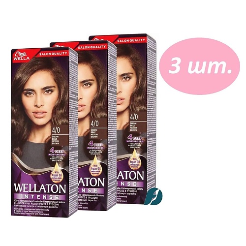 

WELLA Cтойкая крем-краска для волос WELLATON 330, Cтойкая крем-краска для волос WELLATON