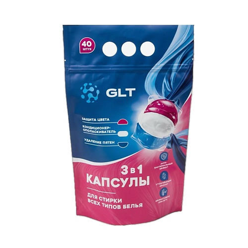 

GULATAR Капсулы для стирки GLT 40, Капсулы для стирки GLT