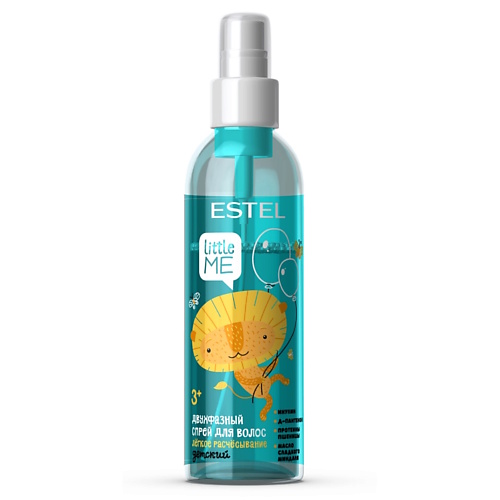 

ESTEL PROFESSIONAL ESTEL Детский двухфазный спрей для волос LITTLE ME легкое расчесывание 200, ESTEL Детский двухфазный спрей для волос LITTLE ME легкое расчесывание