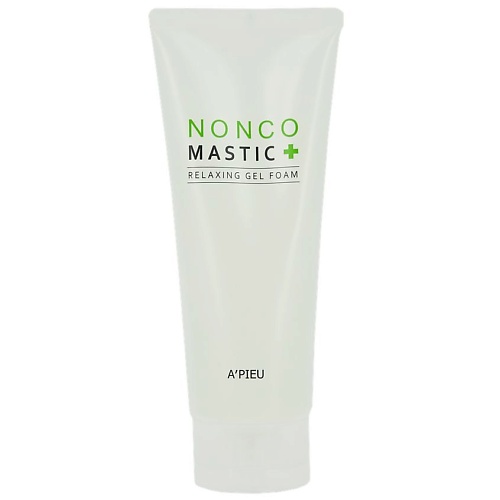 Гели для лица A'PIEU Гель-пенка для лица NONCO MASTIC+ успокаивающая с экстрактом босвеллии 150.0