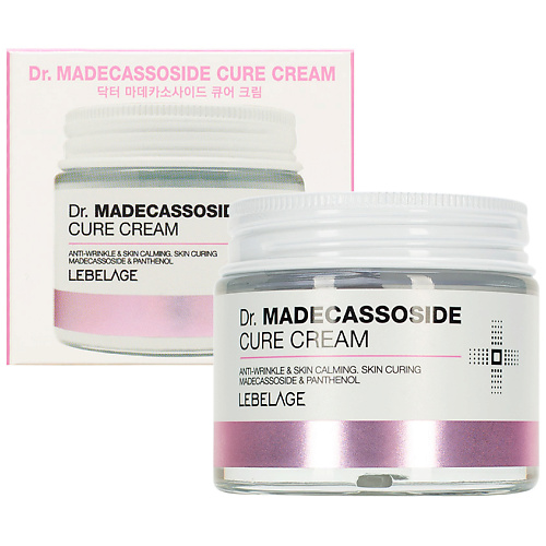 

LEBELAGE Успокаивающий крем против морщин с мадекассосидом 70, Успокаивающий крем против морщин с мадекассосидом