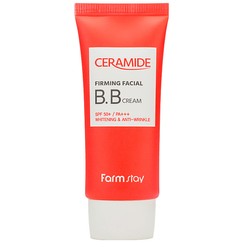 

FARMSTAY BB крем для лица укрепляющий с керамидами Ceramide Firming Facial BB Cream SPF 50+/PA+++, BB крем для лица укрепляющий с керамидами Ceramide Firming Facial BB Cream SPF 50+/PA+++