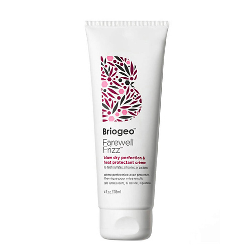 

BRIOGEO Термозащитный крем для укладки волос Farewell Frizz Blow Dry Perfection & Heat Protectant, Термозащитный крем для укладки волос Farewell Frizz Blow Dry Perfection & Heat Protectant