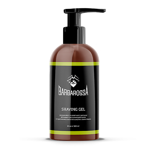 

BARBAROSSA Гель для бритья 300, Гель для бритья
