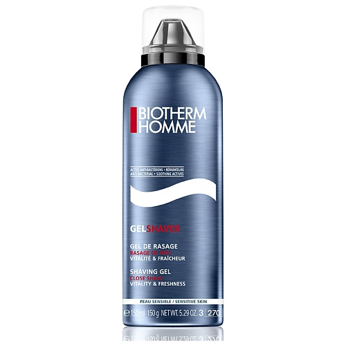 Гели для бритья  Лэтуаль BIOTHERM Гель для бритья Homme Normal Skin Shaving Gel 150