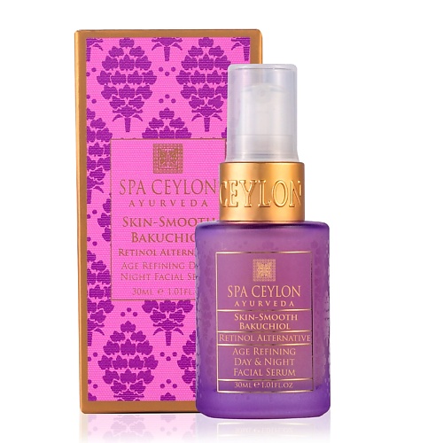 

SPA CEYLON Антивозрастная дневная и ночная сыворотка для лица "БАКУЧИОЛ" 30, Антивозрастная дневная и ночная сыворотка для лица "БАКУЧИОЛ"
