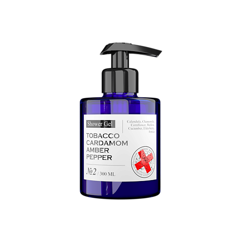 MANIAC GOURMET Гель для душа парфюмированный ТабакКардамонАмбраЧерный перец 2 3000 1538₽