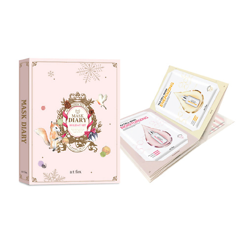 

A;T FOX Набор масок для лица Mask Diary Holiday Set, Набор масок для лица Mask Diary Holiday Set