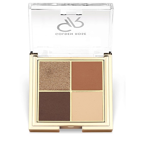 

GOLDEN ROSE Тени для век QUATTRO eyeshadow palette, Тени для век QUATTRO eyeshadow palette