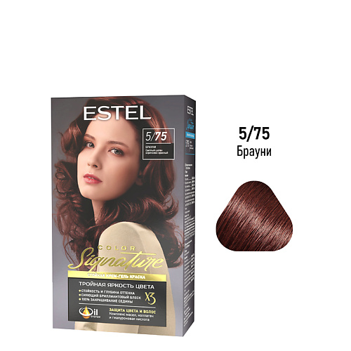 

ESTEL PROFESSIONAL ESTEL Стойкая крем-гель краска для волос COLOR SIGNATURE 170, ESTEL Стойкая крем-гель краска для волос COLOR SIGNATURE