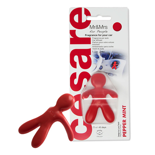 

MR & MRS FRAGRANCE Ароматизатор для автомобиля CESARE PEPPERMINT 1, Ароматизатор для автомобиля CESARE PEPPERMINT