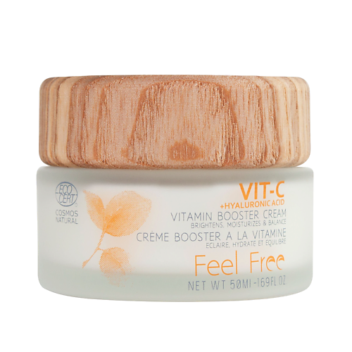 

FEEL FREE Крем-бустер для лица серии ВИТАМИН С с витаминным комплексом и гиалуроновой кислотой 50, Крем-бустер для лица серии ВИТАМИН С с витаминным комплексом и гиалуроновой кислотой
