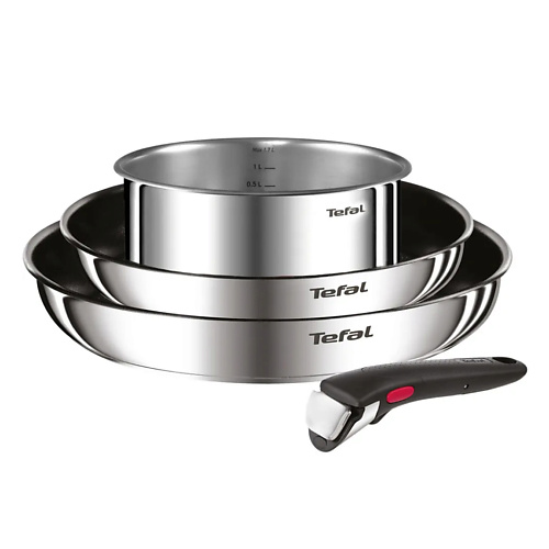 

TEFAL Набор посуды Ingenio Cook Eat L881S404, Набор посуды Ingenio Cook Eat L881S404