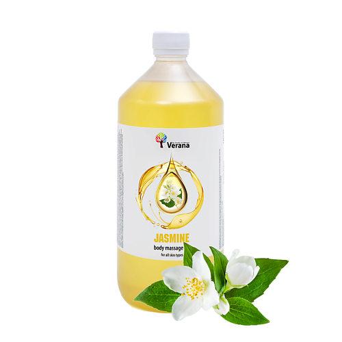 

VERANA BY HANDS OF NATURE Массажное масло для тела «Жасмин», натуральное 1000, Массажное масло для тела «Жасмин», натуральное
