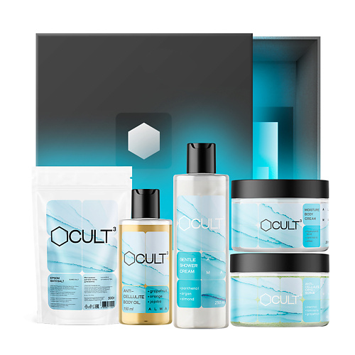 

CUBE CULT Подарочный набор по уходу за телом грань ALMA, Подарочный набор по уходу за телом грань ALMA