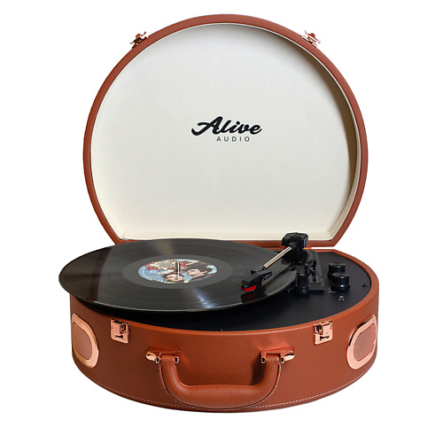 

ALIVE AUDIO Виниловый проигрыватель MOVIE French chocolate c Bluetooth, Виниловый проигрыватель MOVIE French chocolate c Bluetooth