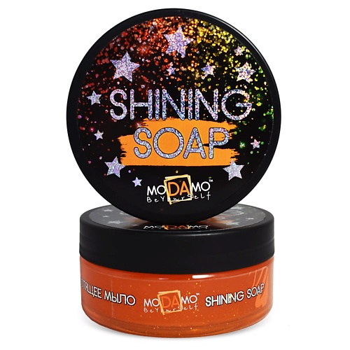 

MODAMO Мыло густое с блестками "Маракуйя" 150, Мыло густое с блестками "Маракуйя"