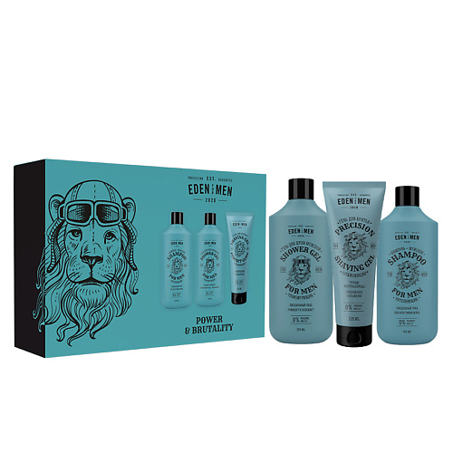 

EDEN Подарочный набор For men шампунь+гель для душа+гель для бритья увлажняющий, Подарочный набор For men шампунь+гель для душа+гель для бритья увлажняющий