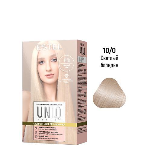 

ESTEL PROFESSIONAL ESTEL Краска-блеск для волос без аммиака UNIQ SENSE 165, ESTEL Краска-блеск для волос без аммиака UNIQ SENSE