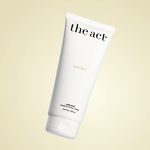 

THE ACT Скраб для кожи головы профессиональный DETOX 200, Скраб для кожи головы профессиональный DETOX