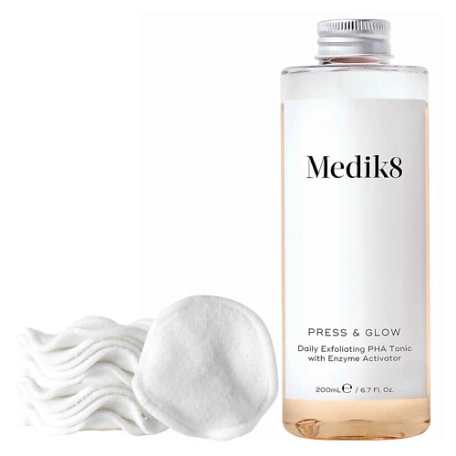 

MEDIK8 Набор Press & Glow Refill and Cotton Pads, Набор Press & Glow Refill and Cotton Pads