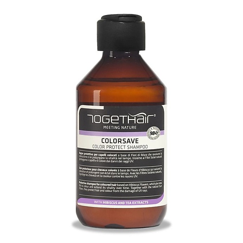 

TOGETHAIR MEETING NATURE COLORSAVE Шампунь для защиты цвета окрашенных волос 250, COLORSAVE Шампунь для защиты цвета окрашенных волос