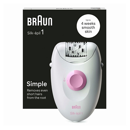 

BRAUN Электрический эпилятор Braun SE1-010, Электрический эпилятор Braun SE1-010