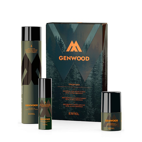 

ESTEL PROFESSIONAL ESTEL Набор для волос и тела ALPHA GENWOOD традиции, ESTEL Набор для волос и тела ALPHA GENWOOD традиции