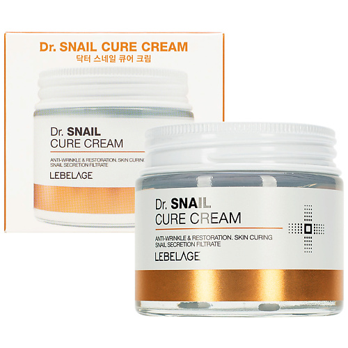 

LEBELAGE Восстанавливающий крем с муцином улитки 70, Восстанавливающий крем с муцином улитки