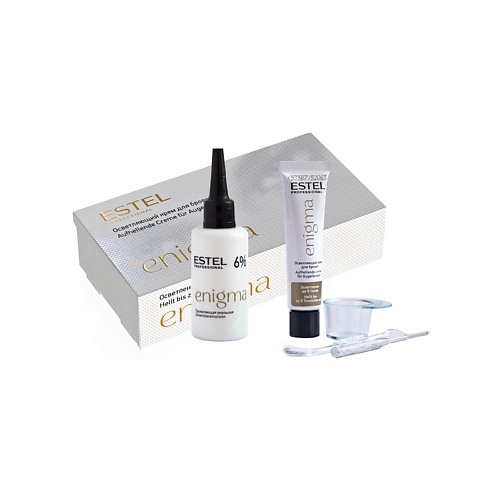 

ESTEL PROFESSIONAL Комплект для осветления бровей и ресниц ENIGMA 50, Комплект для осветления бровей и ресниц ENIGMA