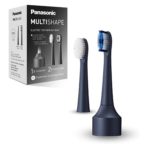 

PANASONIC Насадки для электрической зубной щетки Multishape ER-CTB1, Насадки для электрической зубной щетки Multishape ER-CTB1