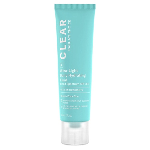 Флюиды для лица  Лэтуаль PAULA'S CHOICE Матирующий флюид Clear Ultra-Light Daily SPF 30