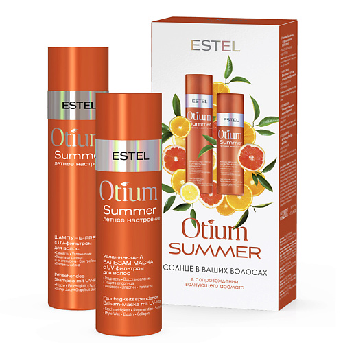 

ESTEL Набор для волос защита от солнца OTIUM SUMMER солнце в твоих волосах, Набор для волос защита от солнца OTIUM SUMMER солнце в твоих волосах