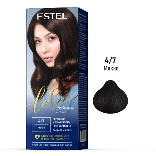 

ESTEL PROFESSIONAL Стойкая крем-краска для волос LOVE 115, Стойкая крем-краска для волос LOVE