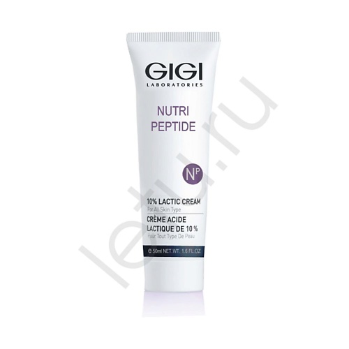 

GIGI Крем пептидный увлажняющий с 10% молочной кислотой Nutri Peptide 50, Крем пептидный увлажняющий с 10% молочной кислотой Nutri Peptide