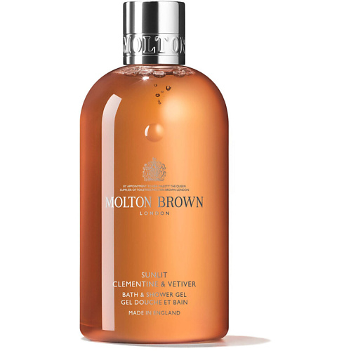 

MOLTON BROWN Гель для душа и ванной Sunlit Clementine & Vetiver 300, Гель для душа и ванной Sunlit Clementine & Vetiver