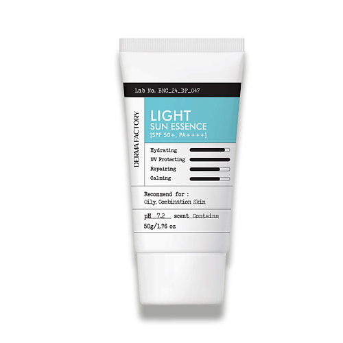 

DERMA FACTORY Солнцезащитный легкий крем-эссенция LIGHT SUN ESSENCE 48, Солнцезащитный легкий крем-эссенция LIGHT SUN ESSENCE