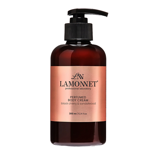 LAMONNET Крем для тела парфюмированный увлажняющий и питательный Черная вишня и сандаловое дерево 3000 589₽
