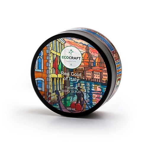 

ECOCRAFT Скраб для тела Красное золото Италии Red Gold of Italy Natural Body Scrub 150, Скраб для тела Красное золото Италии Red Gold of Italy Natural Body Scrub