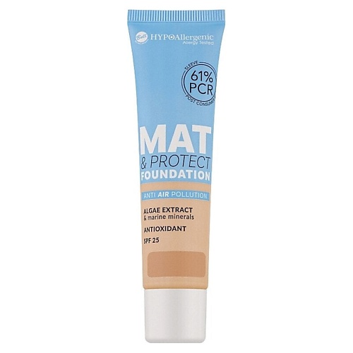 

BELL Тональная основа Hypoallergenic Mat & Protect Foundation SPF 25, Тональная основа Hypoallergenic Mat & Protect Foundation SPF 25