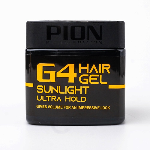

PION BLACK EDITION Гель для волос ultra hold sunlight g4 320, Гель для волос ultra hold sunlight g4