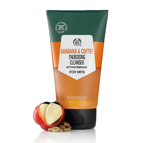 

THE BODY SHOP Бодрящий гель для умывания Guarana & Coffee для мужчин 150, Бодрящий гель для умывания Guarana & Coffee для мужчин