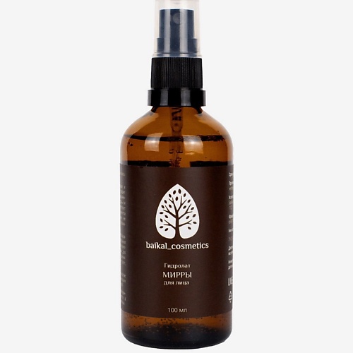 

BAIKAL COSMETICS Гидролат Мирры для лица 100, Гидролат Мирры для лица