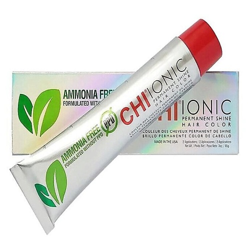 

CHI Стойкая безаммиачная крем-краска Ionic Permanent Shine 85, Стойкая безаммиачная крем-краска Ionic Permanent Shine