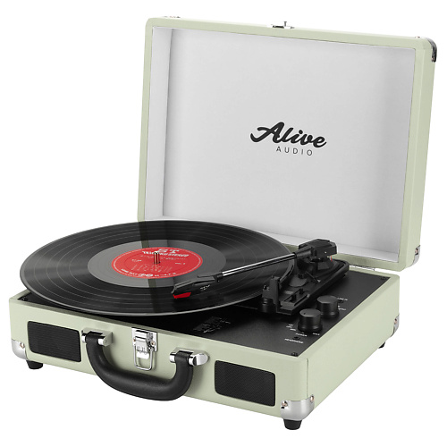 

ALIVE AUDIO Виниловый проигрыватель GLAM Mist c Bluetooth, Виниловый проигрыватель GLAM Mist c Bluetooth