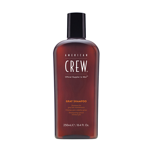 

AMERICAN CREW Шампунь для седых и седеющих волос Classic Gray Shampoo 250, Шампунь для седых и седеющих волос Classic Gray Shampoo