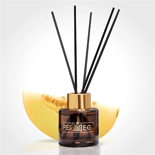 

PERMEGI Диффузор для дома с палочками "Свежая Дыня" 50, Диффузор для дома с палочками "Свежая Дыня"